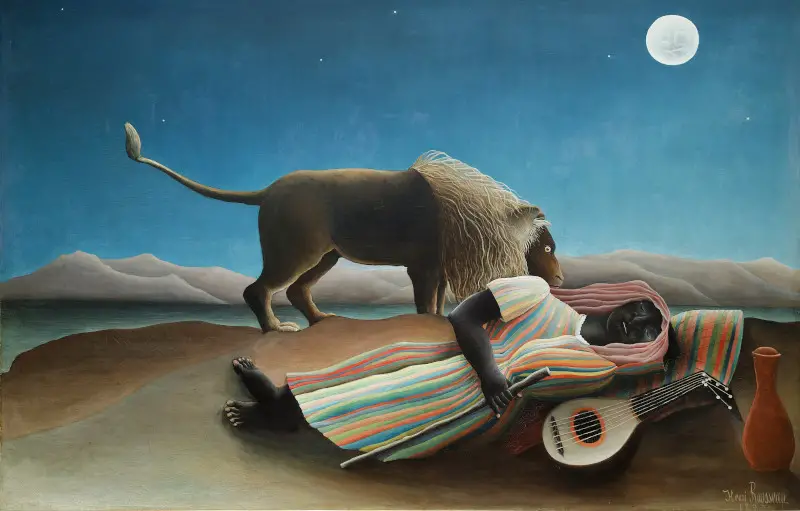 Le Gitan endormi d'Henri Rousseau
